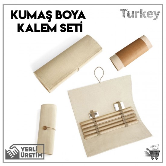 Kumaş Boya Kalem Seti